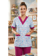 Cotton/Gabarden Lightweight Thin Nanny Uniform (NN8)