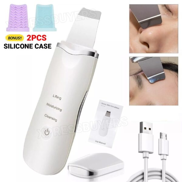 Ultra Sonic Vibrating Skin Scrubber Tool