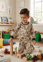 Boys Soft Cotton Marvel Superheros Pajama Set (KP23) - Image 2