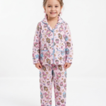 Girls Soft Cotton Labubu Pajama Set (KP24)