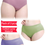Cotton Lycra Panties Pack of 3 pcs (C5555)