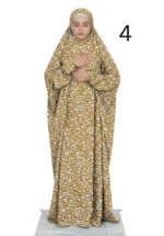 Printed Prayer Gown (Thobe Salat) Free Size (PTS2) - Image 4