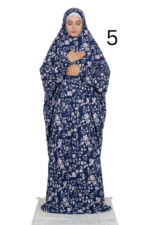 Printed Prayer Gown (Thobe Salat) Free Size (PTS2) - Image 5