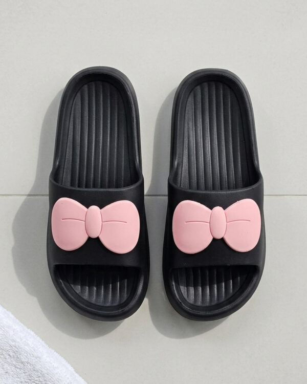Bow Light Weight Rubber Slipper (L1872)