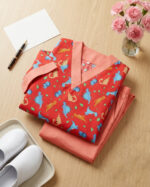 Dinosaur Pattern Cotton/Gabarden Lightweight Cotton Uniform (NN1) - Image 4