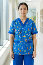 Dinosaur Pattern Cotton/Gabarden Lightweight Cotton Uniform (NN1) - Image 3