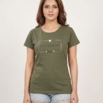Women T-shirt Cotton (4233)