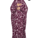 Printed Prayer Gown (Thobe Salat) Free Size (PTS2)
