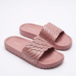 Women's Feather Design Comfortable Slipper (FL-496)