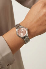 Curren Metal Belt Pink Dial Watch (9091) - Image 2