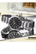 Curren Metal Belt Black Dial Watch (9109) - Image 2