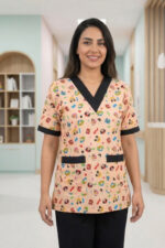 Cartoon Pattern Cotton/Gabarden Lightweight Uniform (NN5) - Image 2