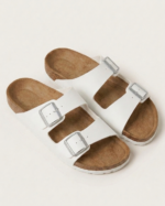 High Quality Cork Sole Slippers (F028) - Image 7