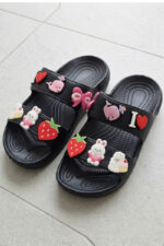 Cool Rubber Slippers with Cute Icons (L444) - Image 3