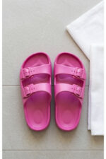 Rubber Double Strap Slippers (L6101) - Image 3