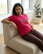 Women Cotton Half Sleeves Pajama Set (1652) - Image 2