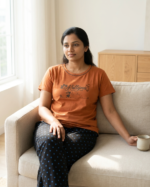 Women Cotton Half Sleeves Pajama Set (1760) - Image 2