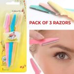 Facial Hair Removal Razor Pack of 3