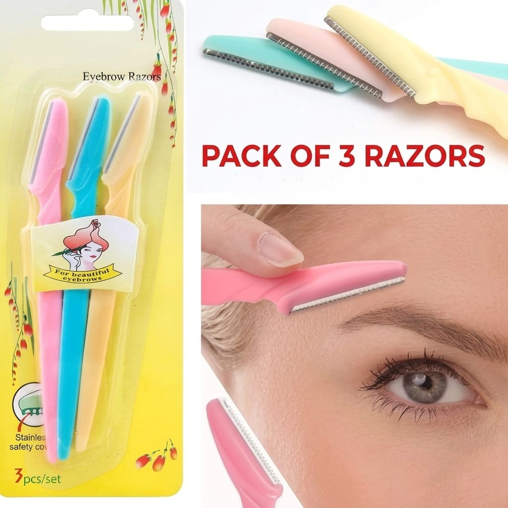 WhatsApp Image 2026-07-18 at 1.16.53 PM Facial Hair Removal Razor Pack of 3 - Image 1