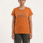 Women Cotton Half Sleeves Pajama Set (1738)